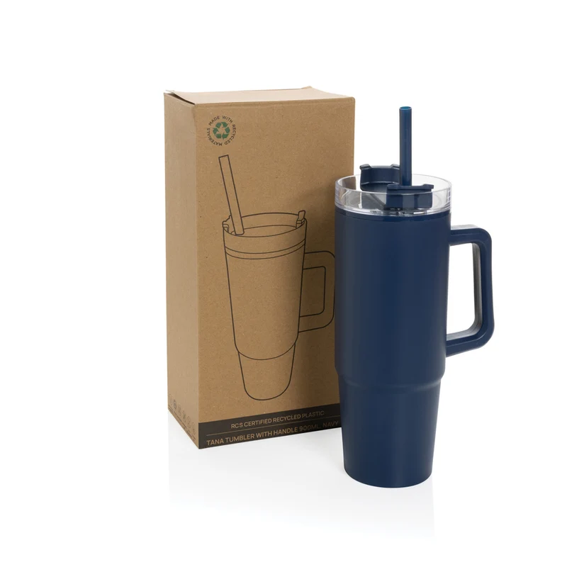 Mug reciclado RCS 750ml con asa Tana para personalizar