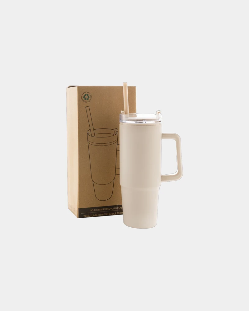Mug reciclado RCS 750ml con asa Tana para personalizar