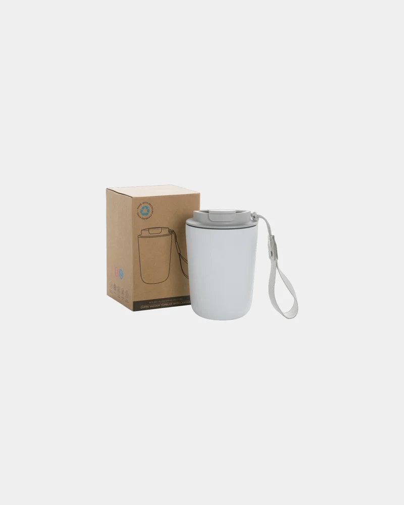 Mug térmico acero reciclado RCS 380ml para personalizar