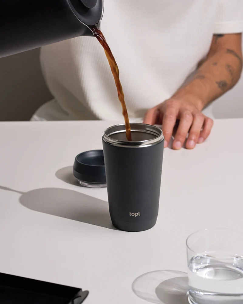Mug térmico acero reciclado 354ml para personalizar