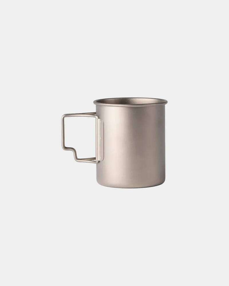 Taza de titanio ligera 450ml para personalizar