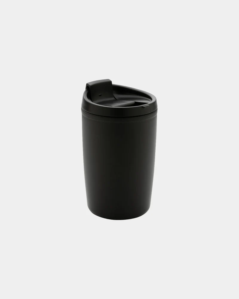 Mug PP reciclado GRS 300ml con tapa para personalizar