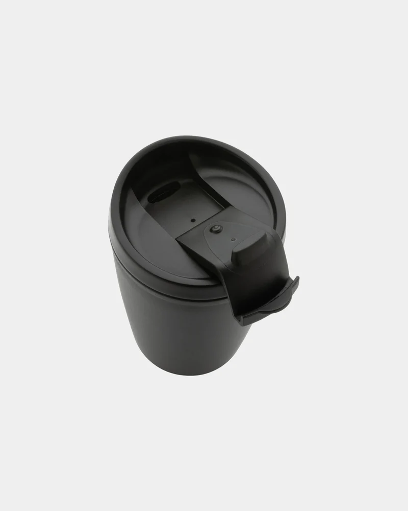Mug PP reciclado GRS 300ml con tapa para personalizar