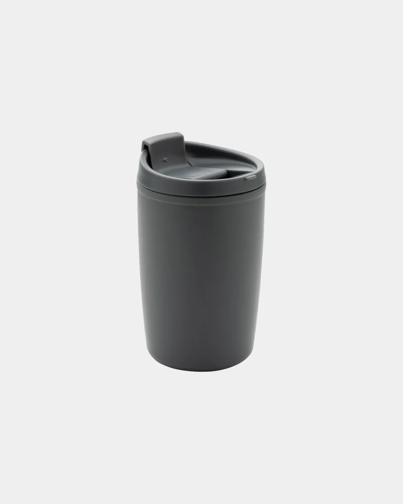 Mug PP reciclado GRS 300ml con tapa para personalizar