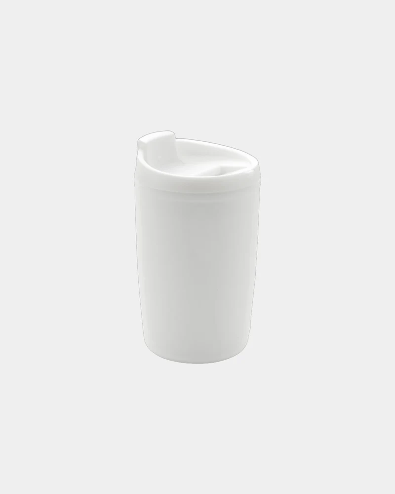 Mug PP reciclado GRS 300ml con tapa para personalizar