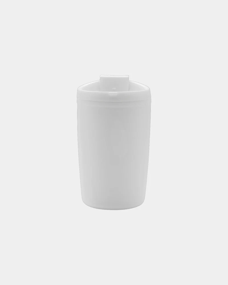 Mug PP reciclado GRS 300ml con tapa para personalizar