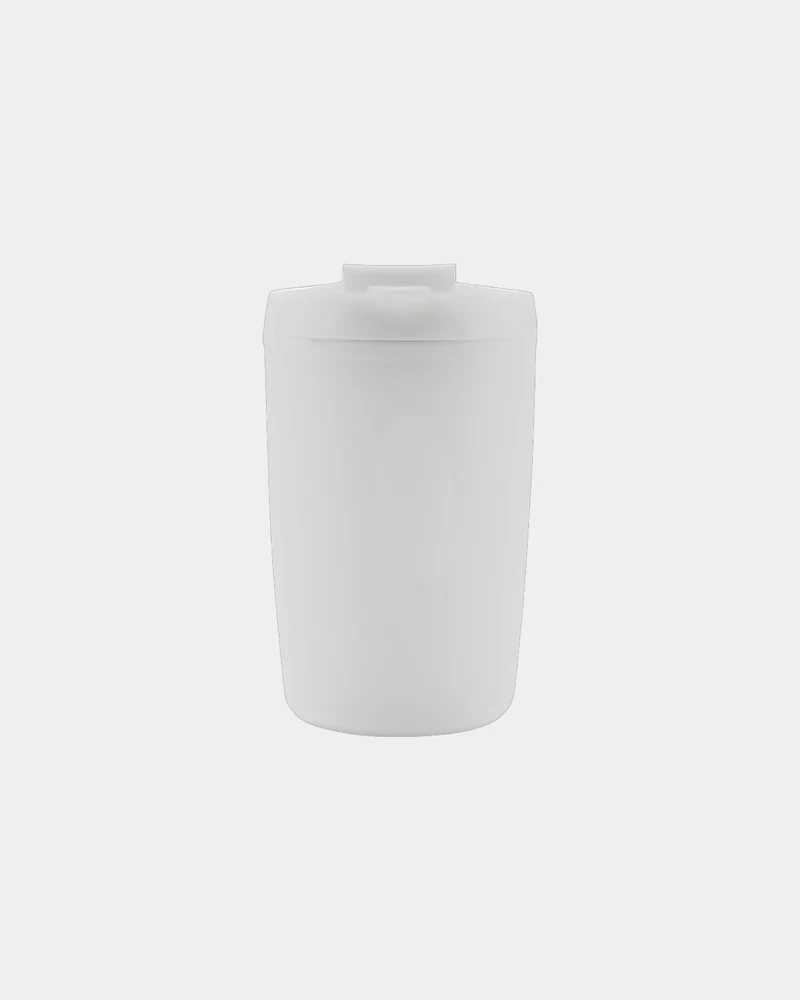 Mug PP reciclado GRS 300ml con tapa para personalizar
