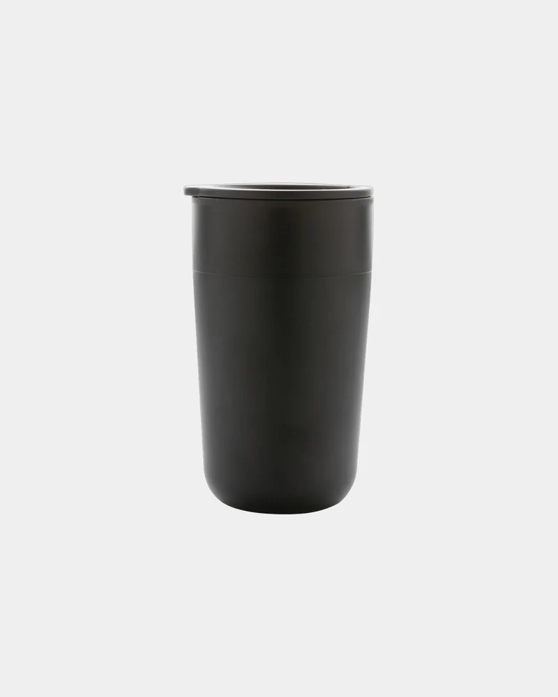 Taza acero inoxidable PP reciclado GRS para personalizar