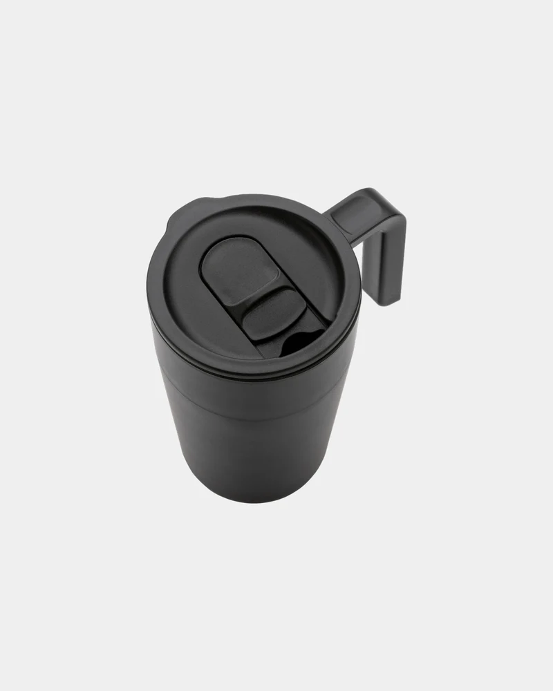 Taza acero inoxidable PP reciclado GRS para personalizar