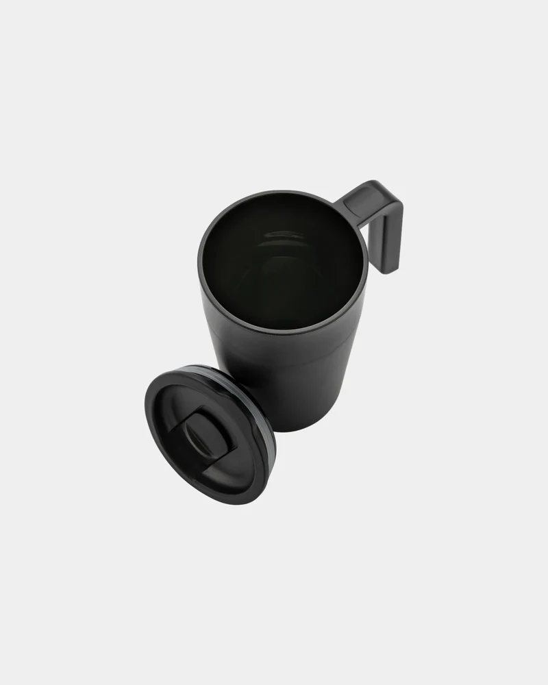 Taza acero inoxidable PP reciclado GRS para personalizar