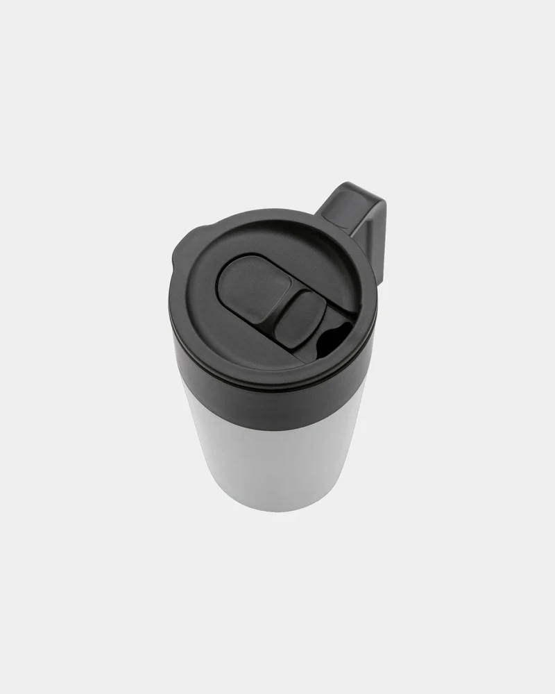 Taza acero inoxidable PP reciclado GRS para personalizar