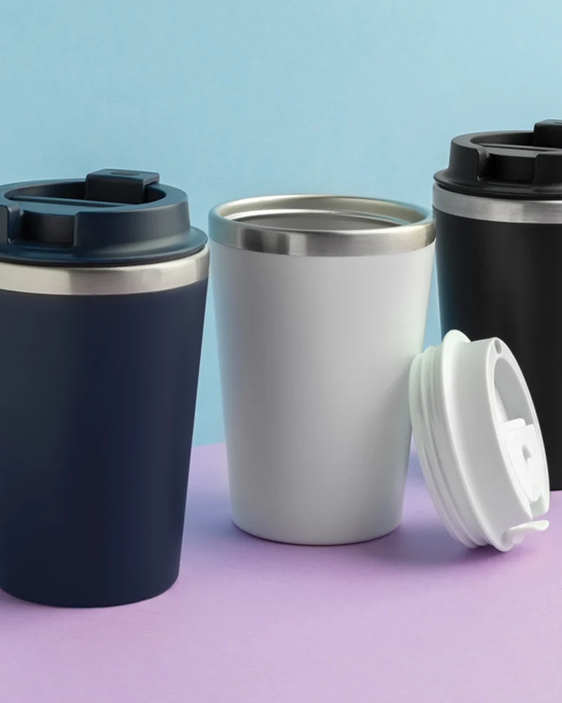 Mug doble pared PP reciclado 350ml para personalizar