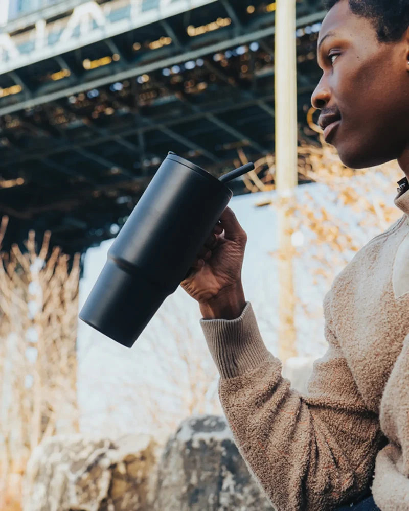 Mug térmico acero reciclado 900ml para personalizar