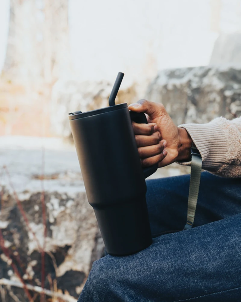 Mug térmico acero reciclado 900ml para personalizar
