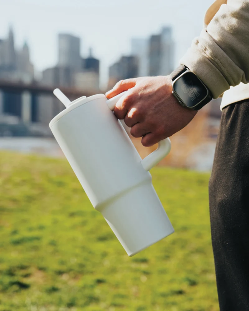 Mug térmico acero reciclado 900ml para personalizar