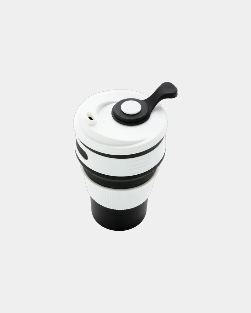 Mug plegable de silicona 350ml para personalizar