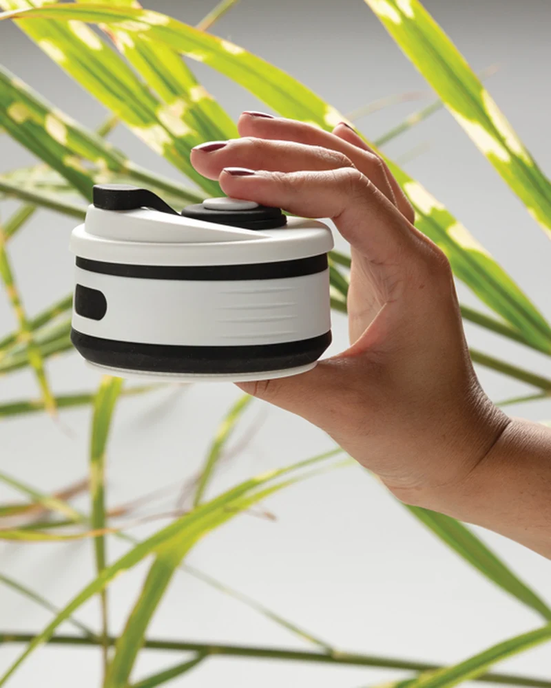 Mug plegable de silicona 350ml para personalizar