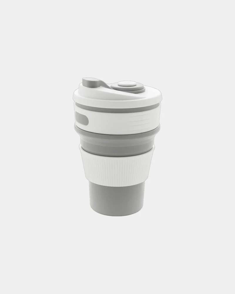 Mug plegable de silicona 350ml para personalizar