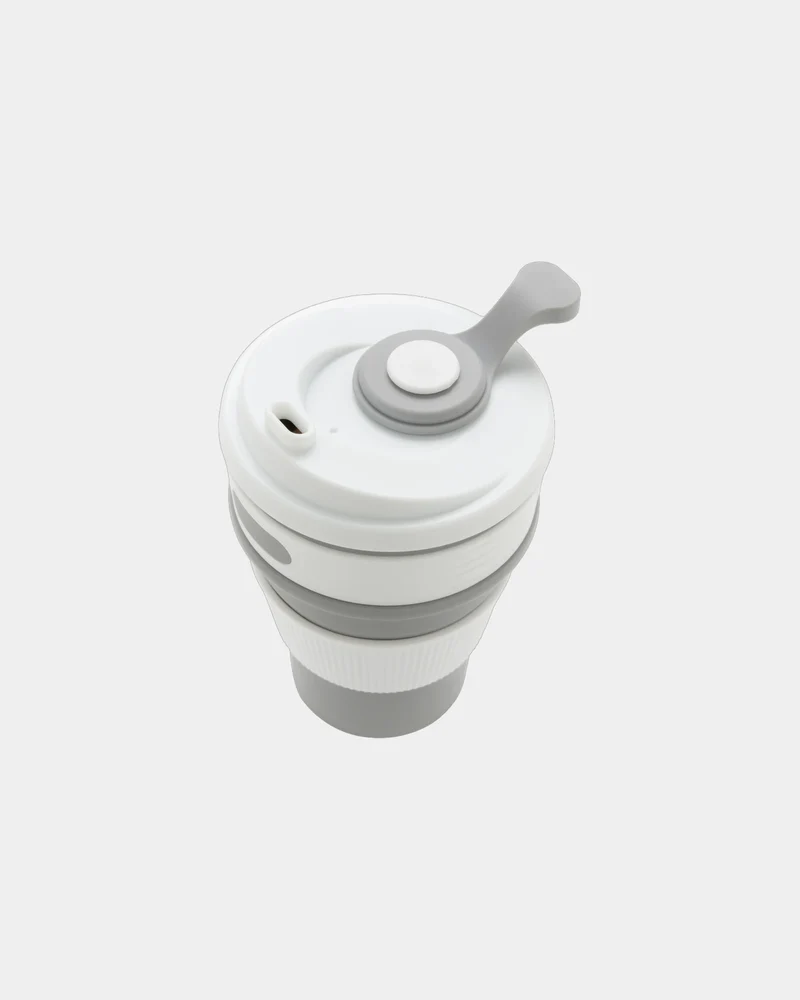 Mug plegable de silicona 350ml para personalizar