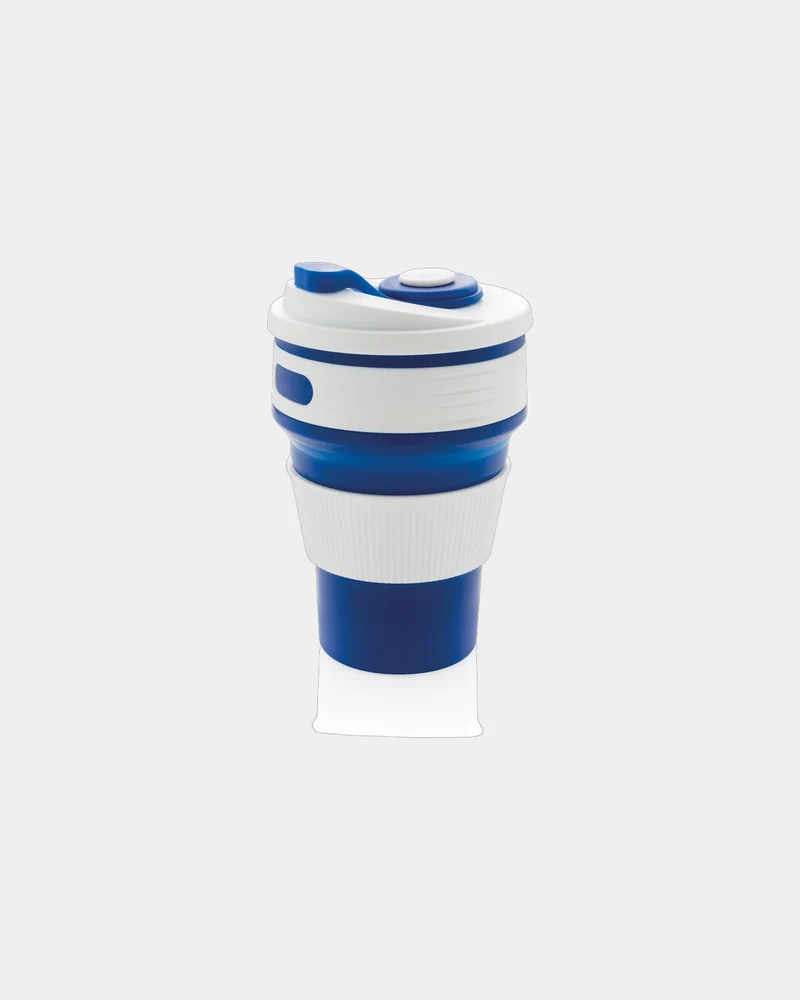 Mug plegable de silicona 350ml para personalizar
