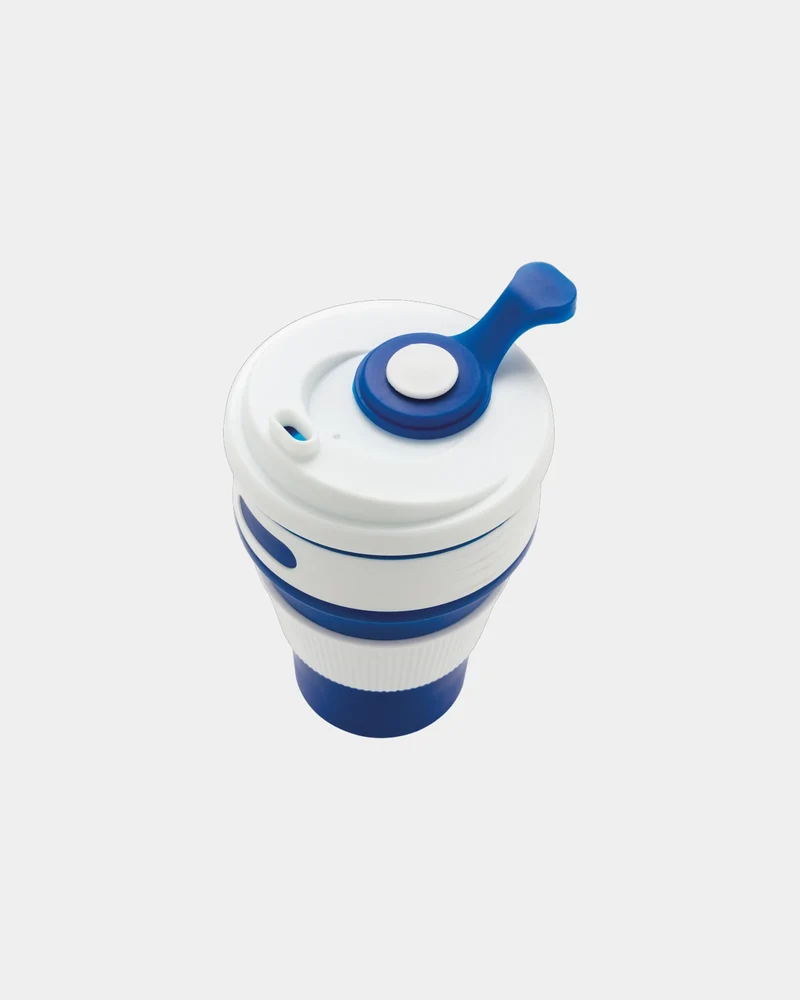 Mug plegable de silicona 350ml para personalizar