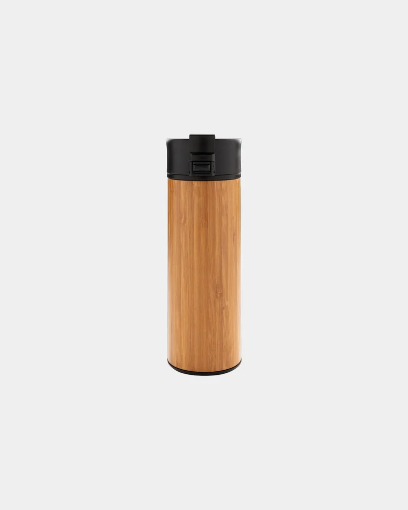Mug de bambú y acero inoxidable para personalizar