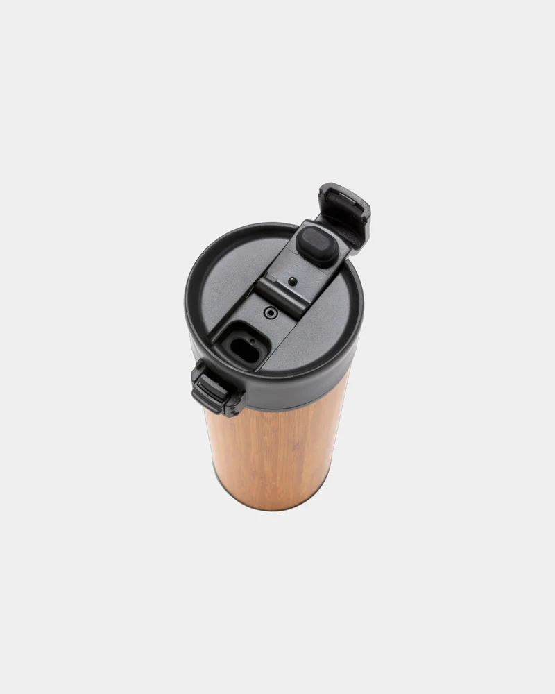 Mug de bambú y acero inoxidable para personalizar