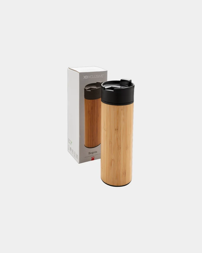 Mug de bambú y acero inoxidable para personalizar
