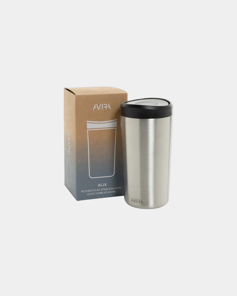 Mug acero reciclado 400ml Alix para personalizar