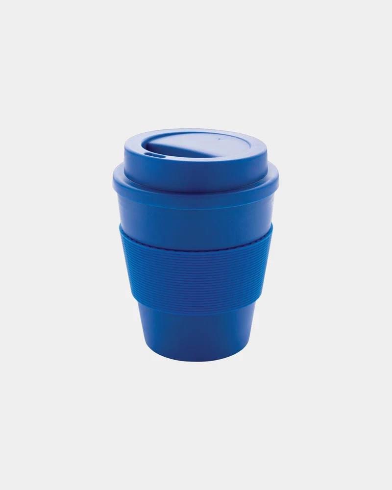 Mug PP reciclable 350ml con tapa para personalizar