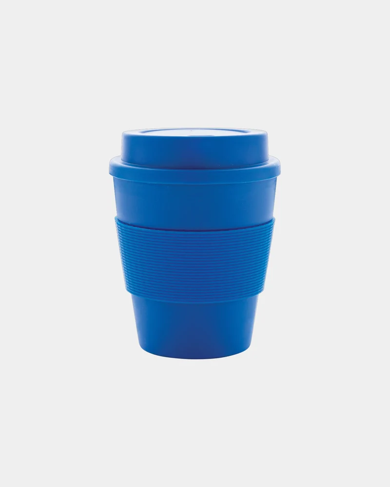 Mug PP reciclable 350ml con tapa para personalizar