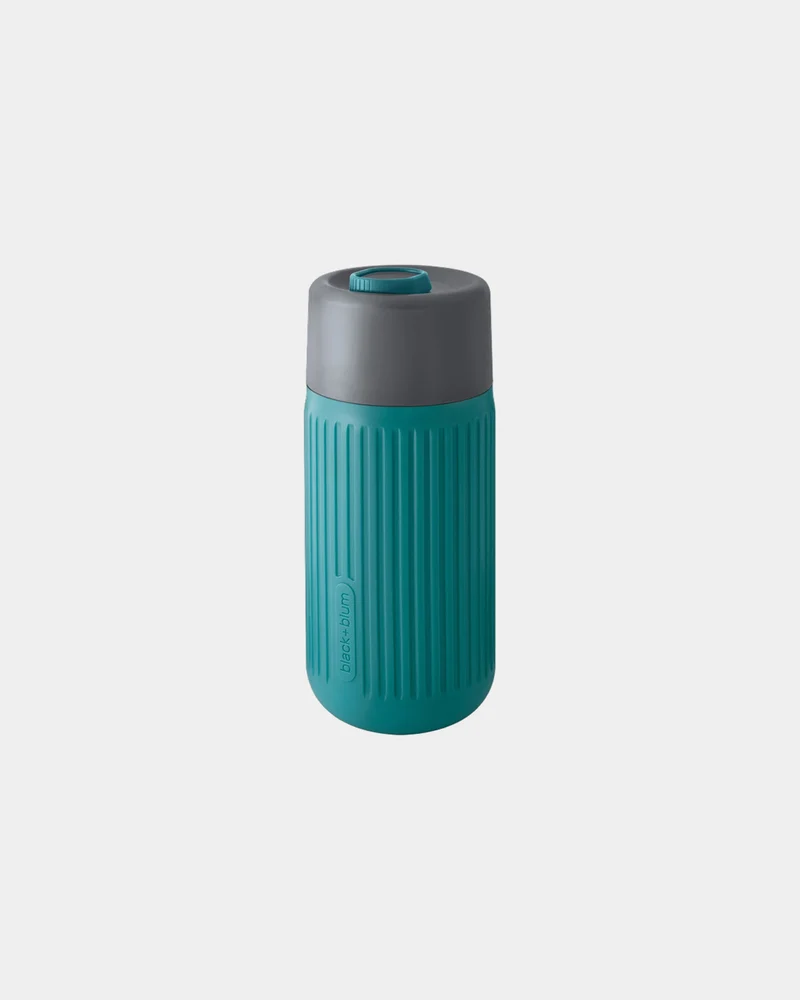 Vaso de viaje vidrio Black + Blum 340ml para personalizar