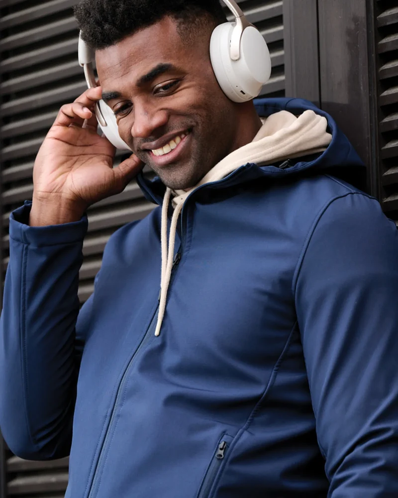 Auriculares de diadema ANC reciclado para personalizar
