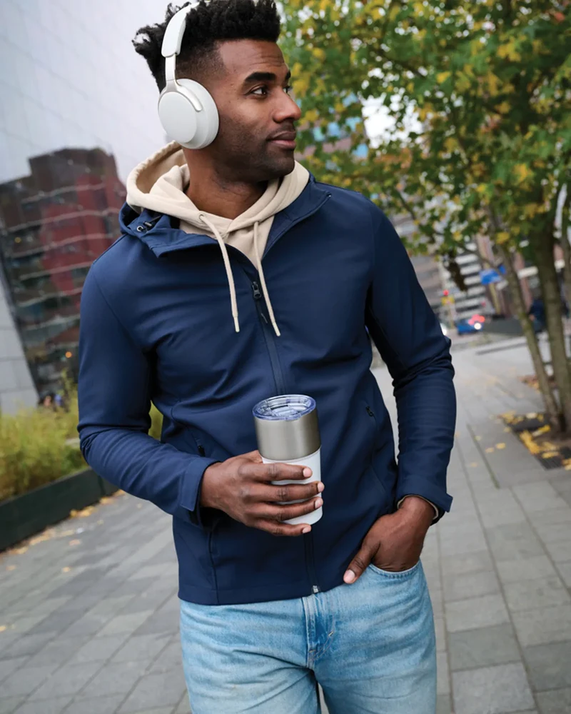 Auriculares de diadema ANC reciclado para personalizar