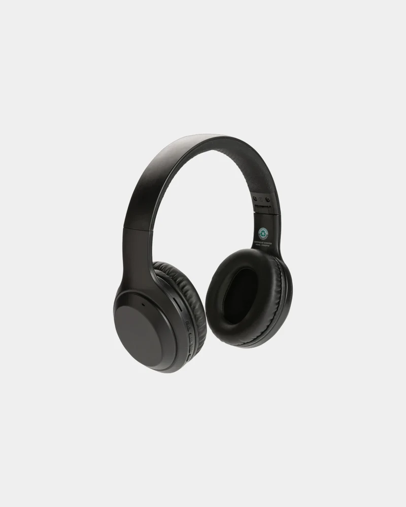 Auriculares de diadema plástico reciclado para personalizar