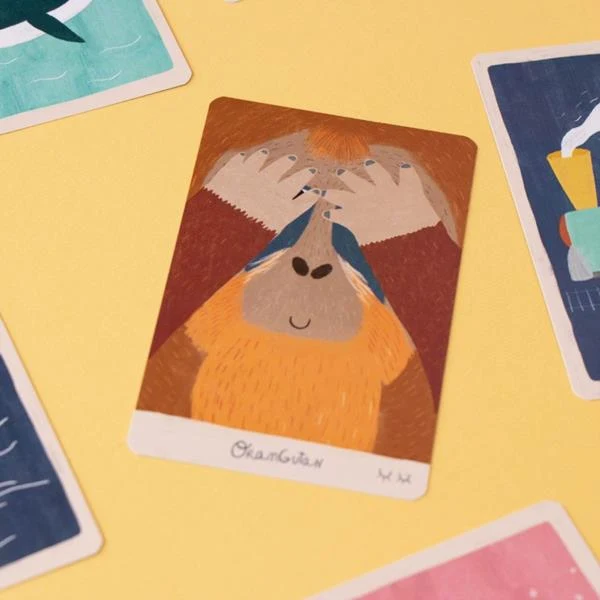 Orangutan Londji - Juego de Cartas