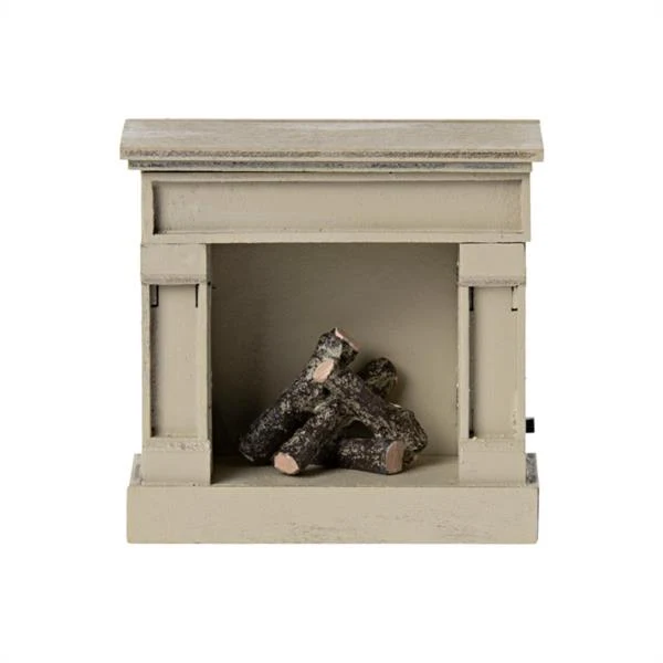 Chimenea En Miniatura Blanco Roto Ratones Maileg