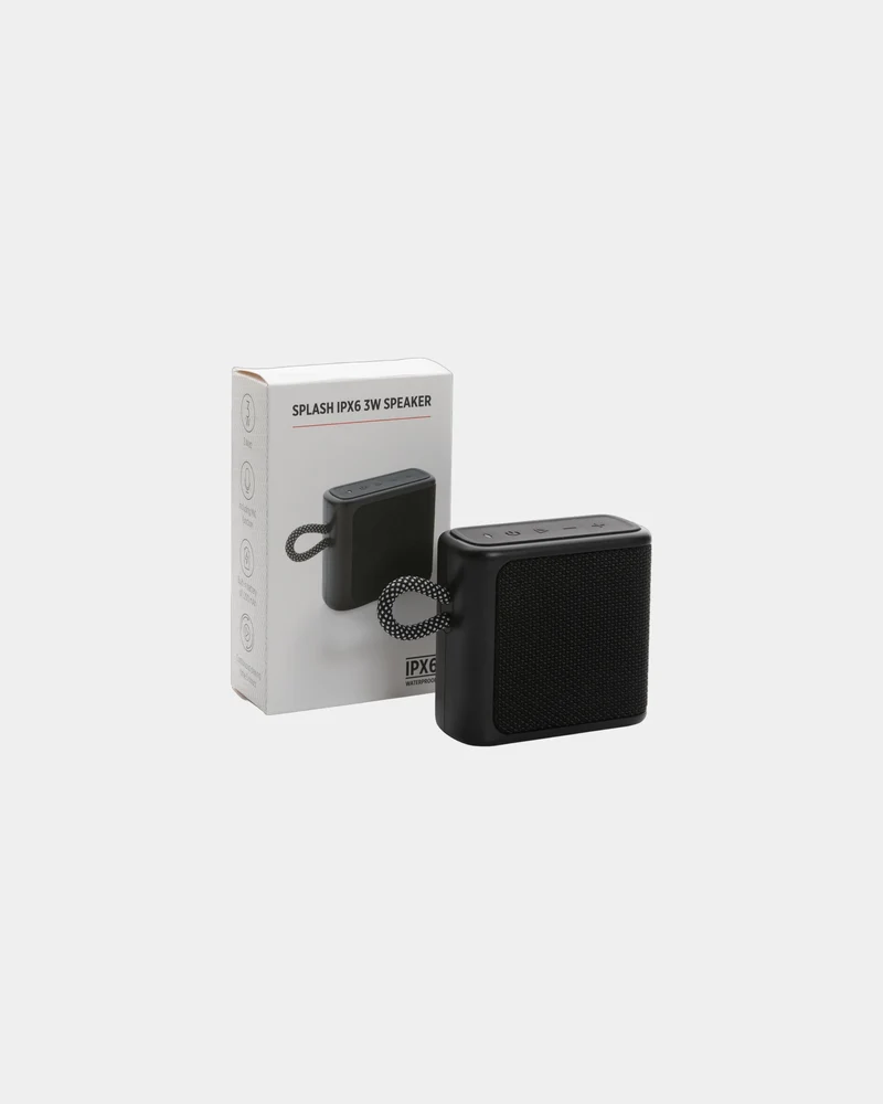 Altavoz resistente al agua 3W Splash para personalizar
