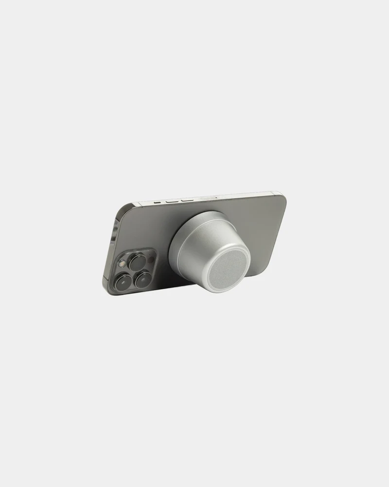 Altavoz magnético aluminio reciclado 5W para personalizar