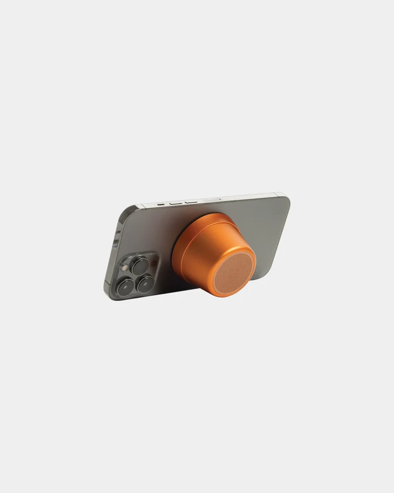 Altavoz magnético aluminio reciclado 5W para personalizar
