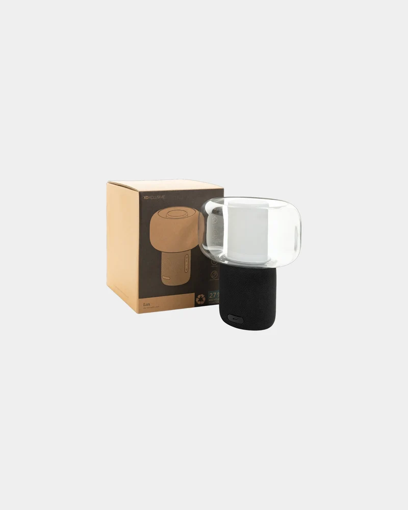 Lámpara altavoz reciclado RCS 10W para personalizar