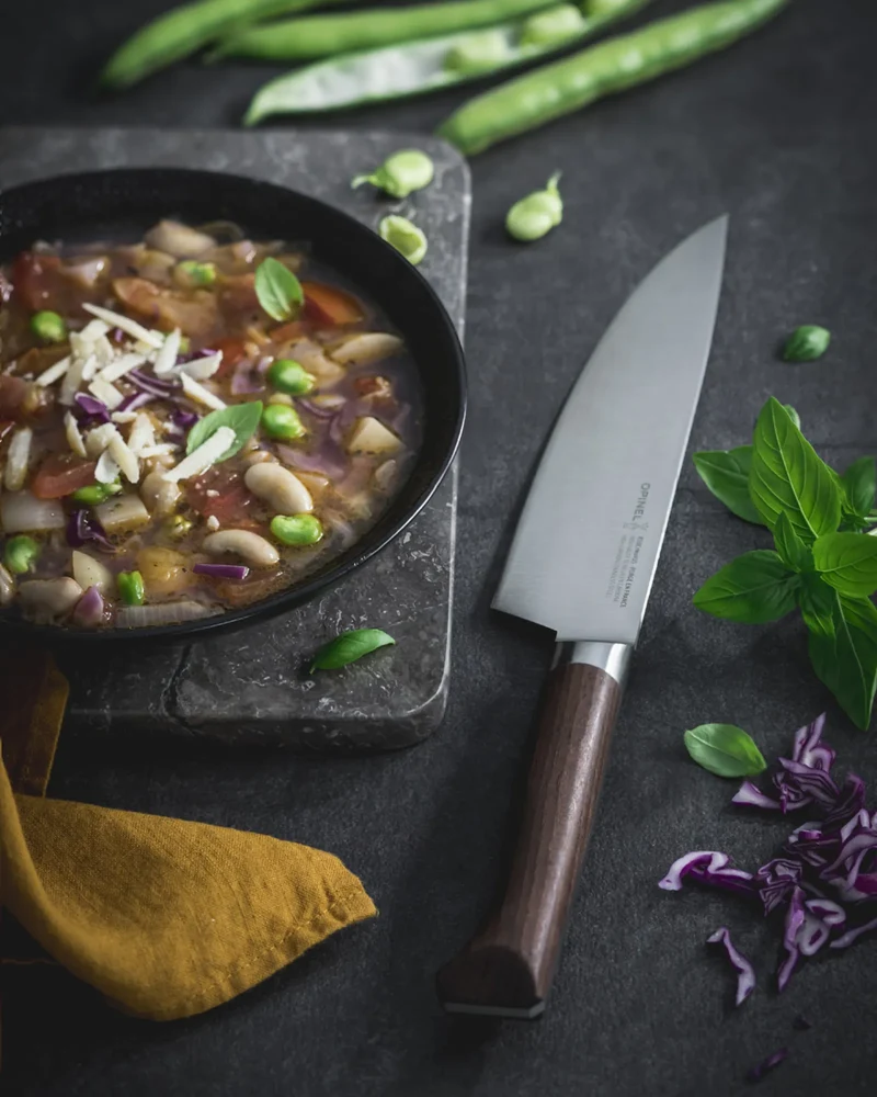 Cuchillo de cocina Opinel acero inoxidable para personalizar