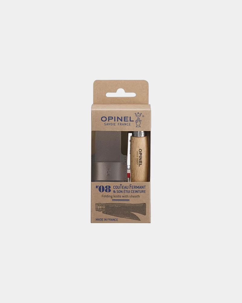 Cuchillo con funda de cinturón Opinel N°08 para personalizar