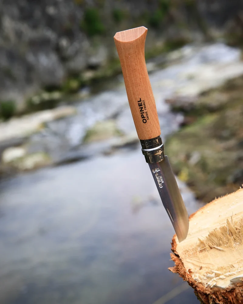 Cuchillo con funda de cinturón Opinel N°08 para personalizar