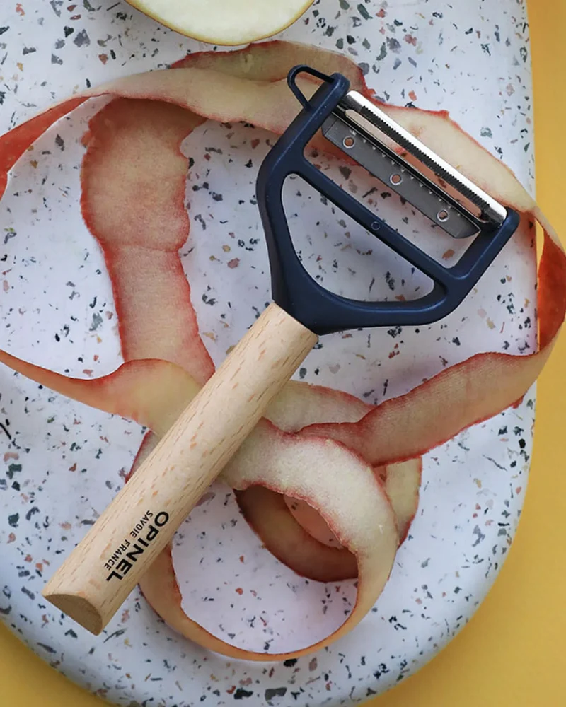 Pelador Opinel T-Duo de madera para personalizar
