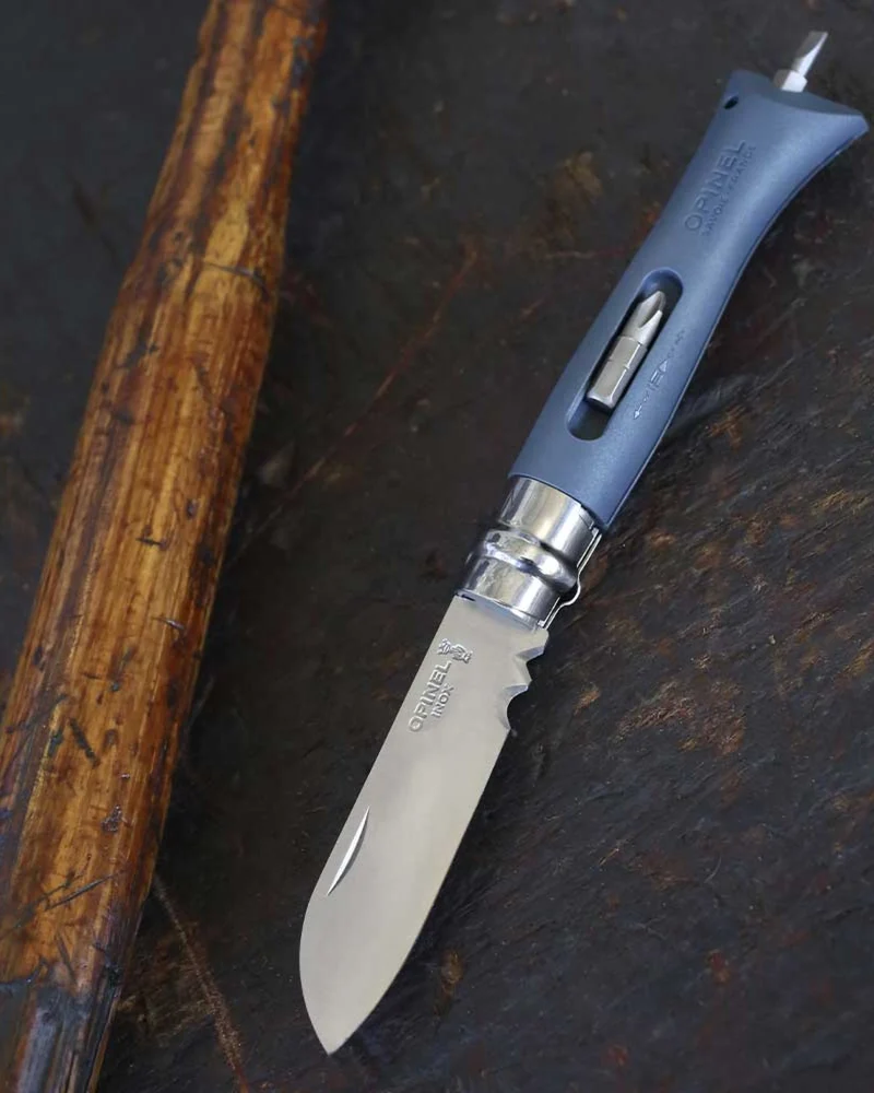 Cuchillo herramienta acero Opinel N°09 para personalizar