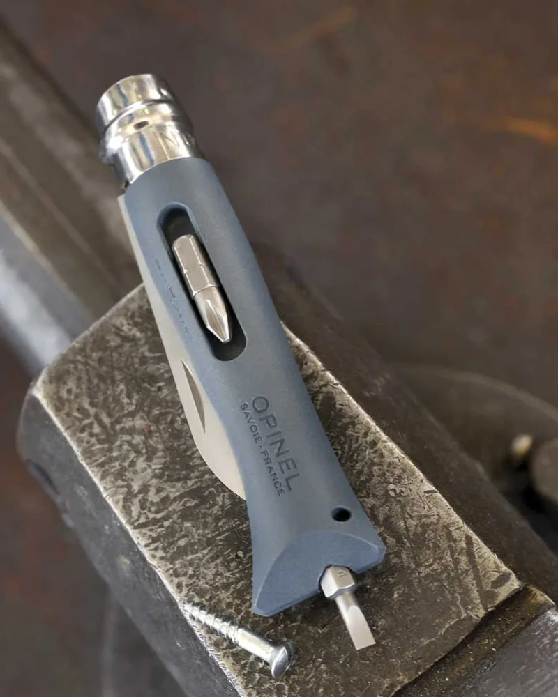 Cuchillo herramienta acero Opinel N°09 para personalizar
