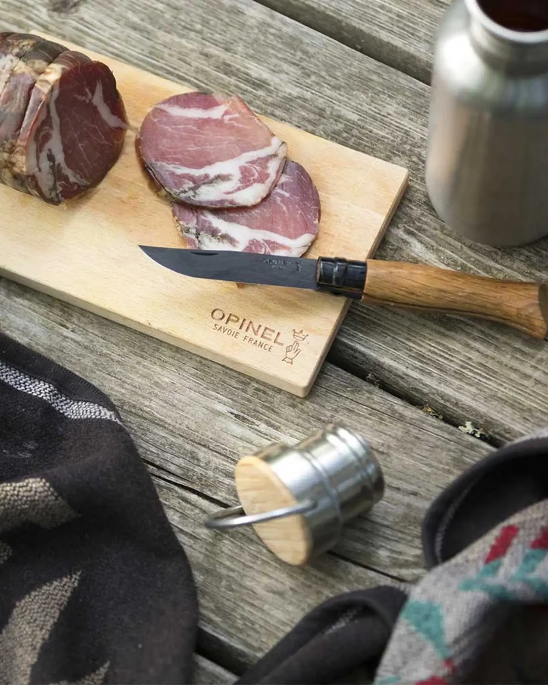 Cuchillo Opinel N°08 Roble Negro para personalizar