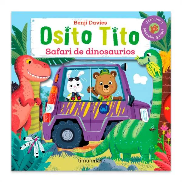 Osito Tito Safari De Dinosaurios