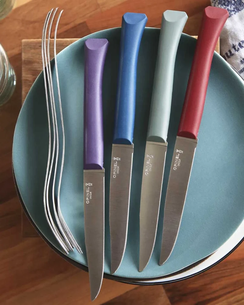 Estuche 4 cuchillos Opinel Bon Appétit para personalizar